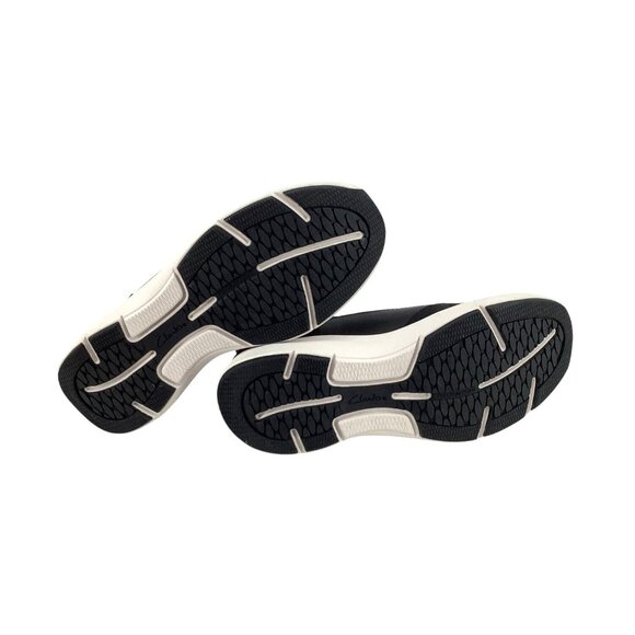 Clarks Wavewalk Womens Athletic Sneakers Black & White Size 7.5 - Picture 7 of 9